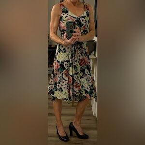 DKNY REVERSIBLE Floral Dress